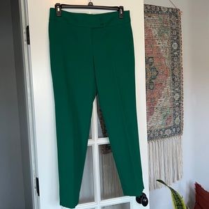 Talbots Kelly Green Ankle Pant Sz 8